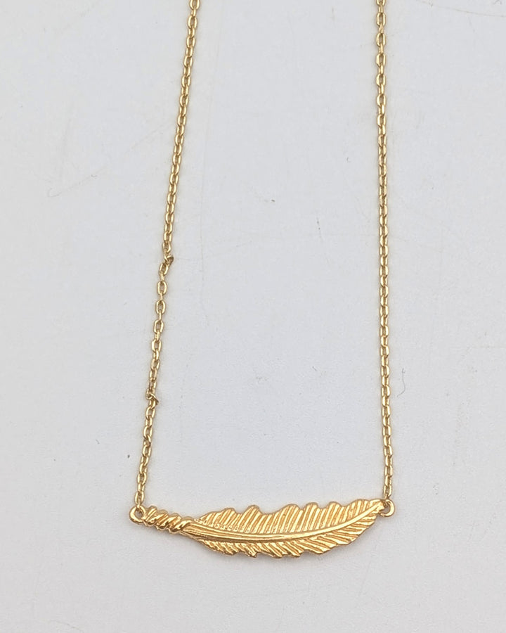 Gold Leaf Necklace