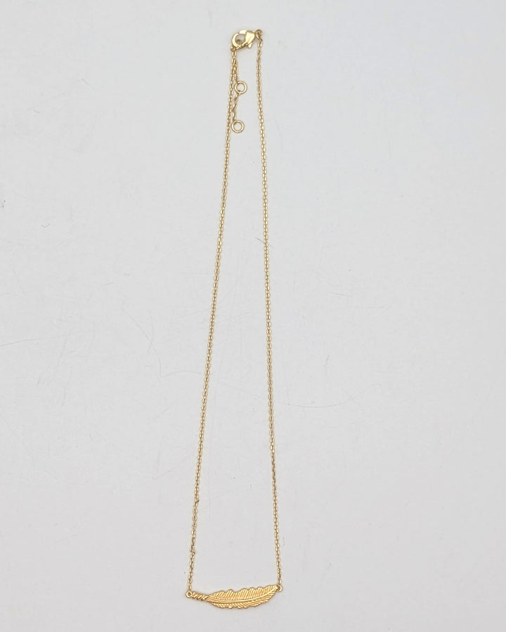 Gold Leaf Necklace