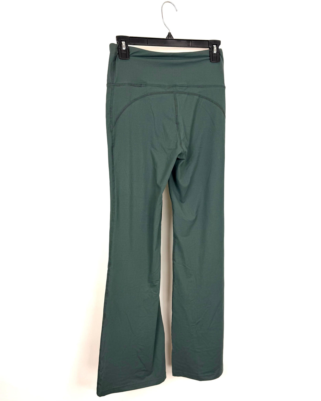 Green High Waisted Flare Leggings - Size 2/4