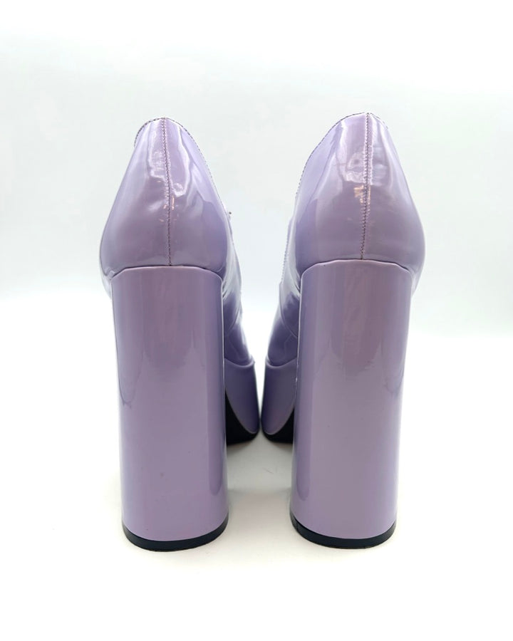 Nasty Gal Lilac Platform Mary Jane Heels - Size 6