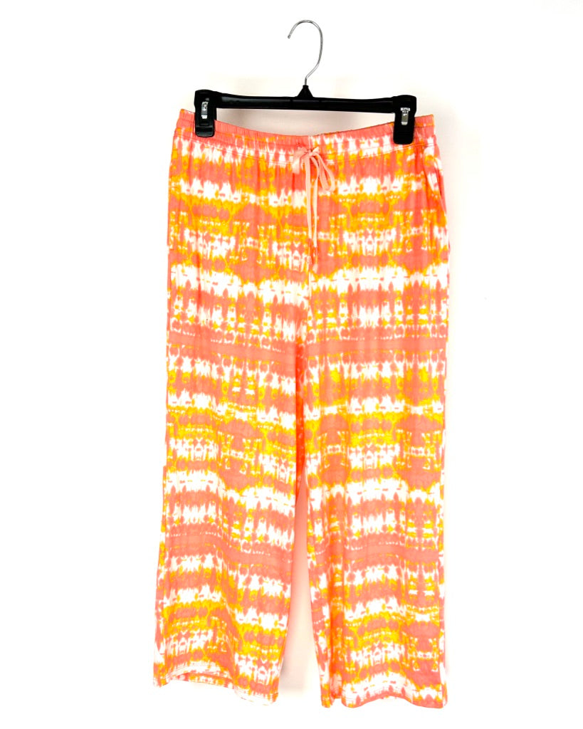 Orange Tie Dye Pajama Set - Size 6/8