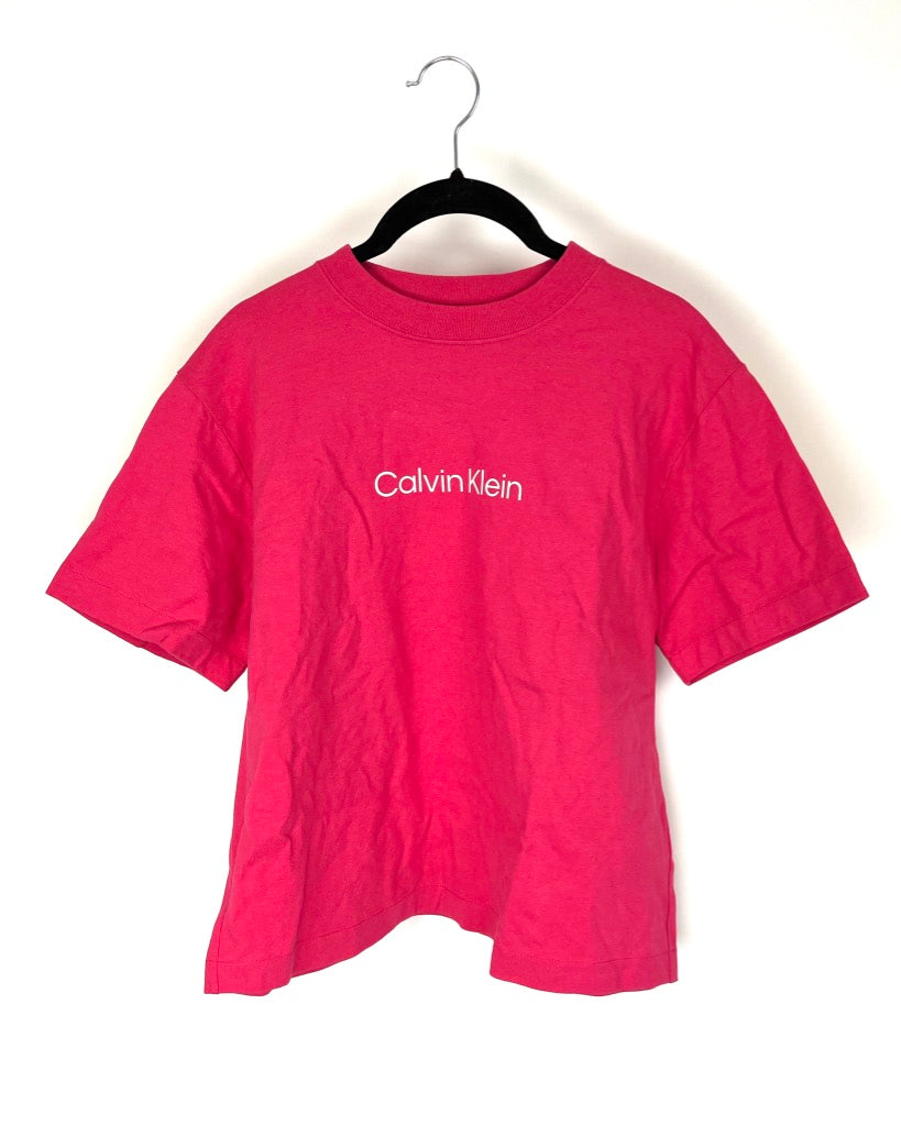 Bright Pink Tshirt - Small