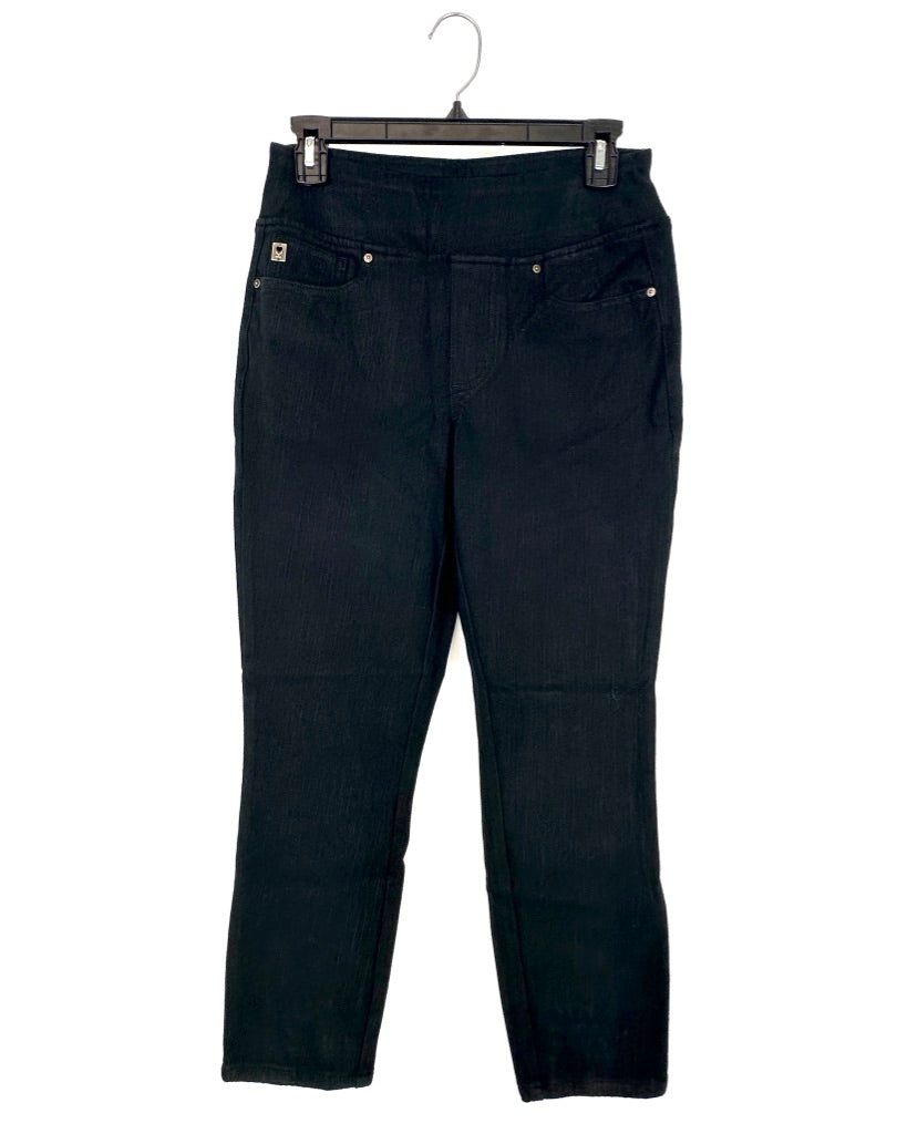 Black Studded Jeans -Size 6