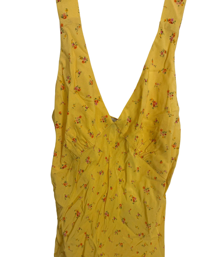 Yellow Floral Dress - Size 0/2, and Size 2/4