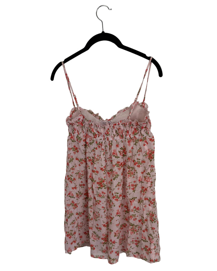 Blush Pink Floral Dress - Size 00/0 and Size 2/4