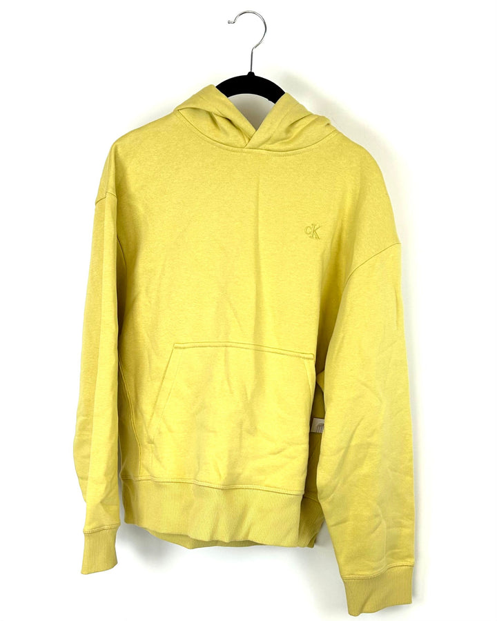 Pastel Yellow Hoodie - Small