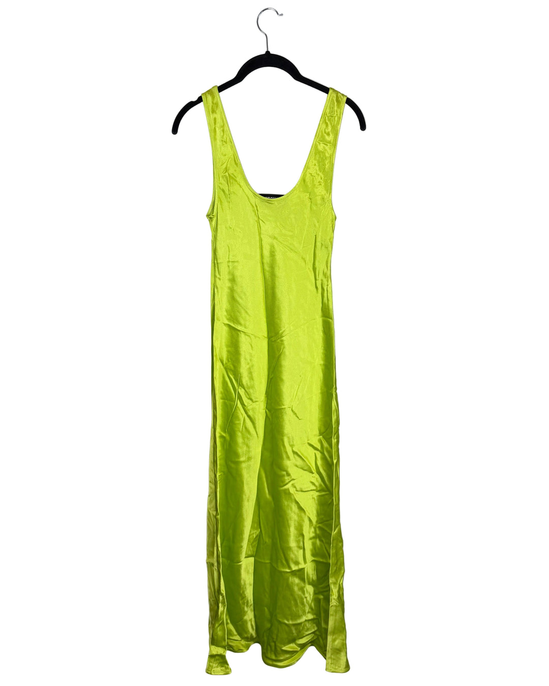 Lime Green Slip Dress - Size 0/2