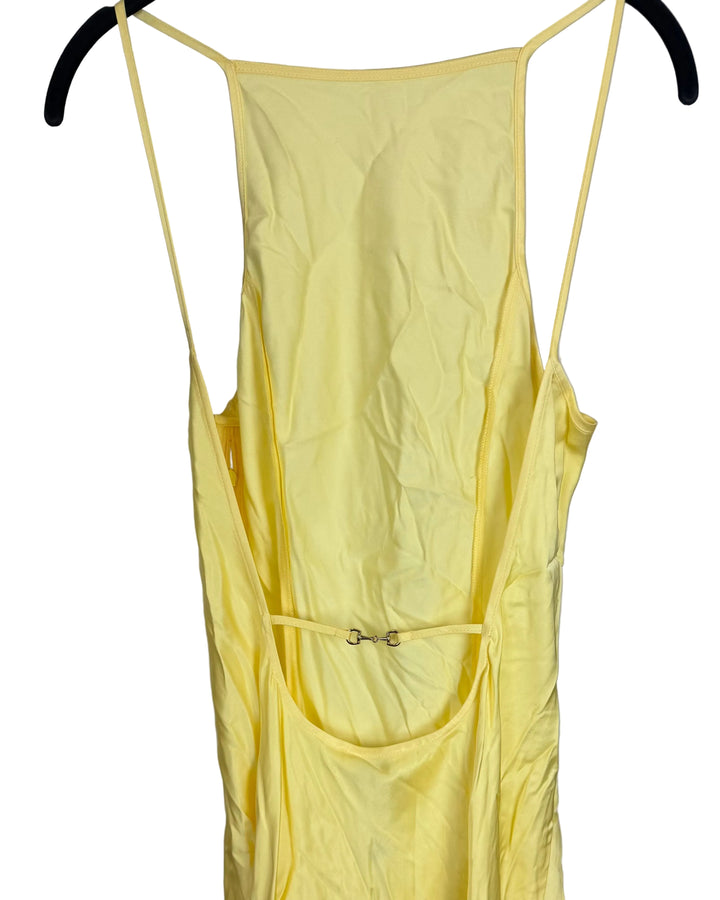 Lemon Backless Dress - Size 0/2 and 4/6