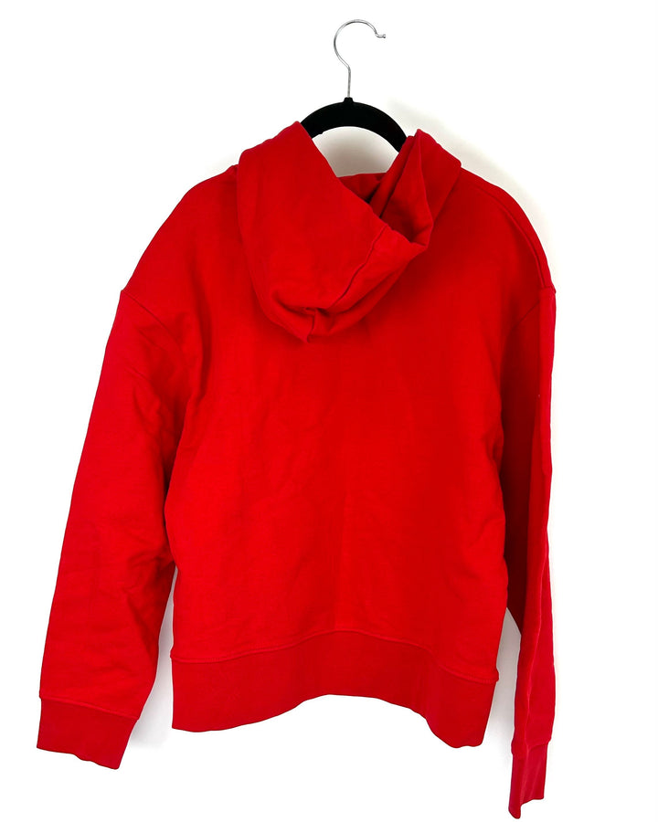 Bright Red Logo Hoodie - Extra Small