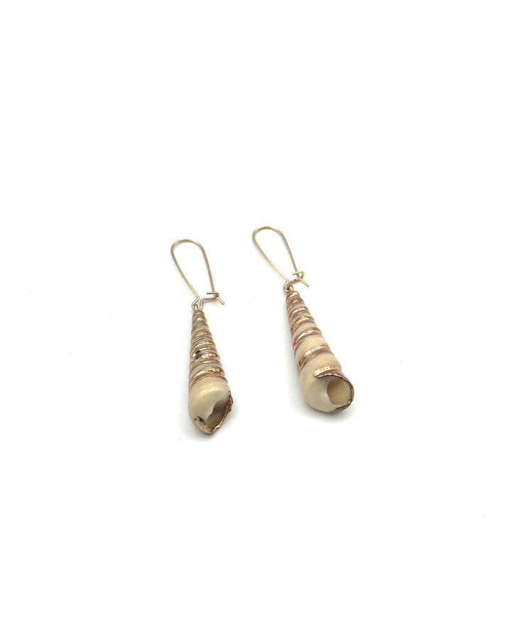 Natural Shell Drop Earrings