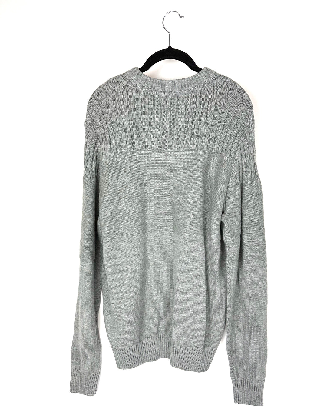 MENS DKNY Gray Knitted Sweater - Medium