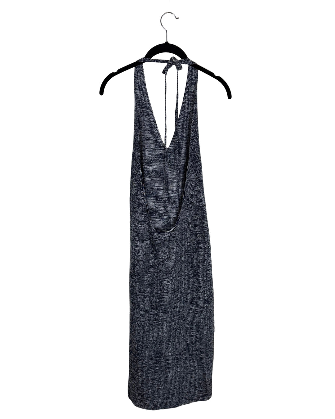 Grey Knit Halter Dress - Size 4/6