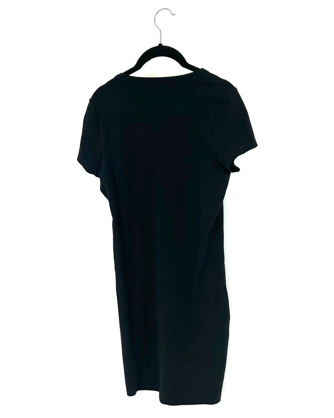 Black T-Shirt Dress - Size 4-6