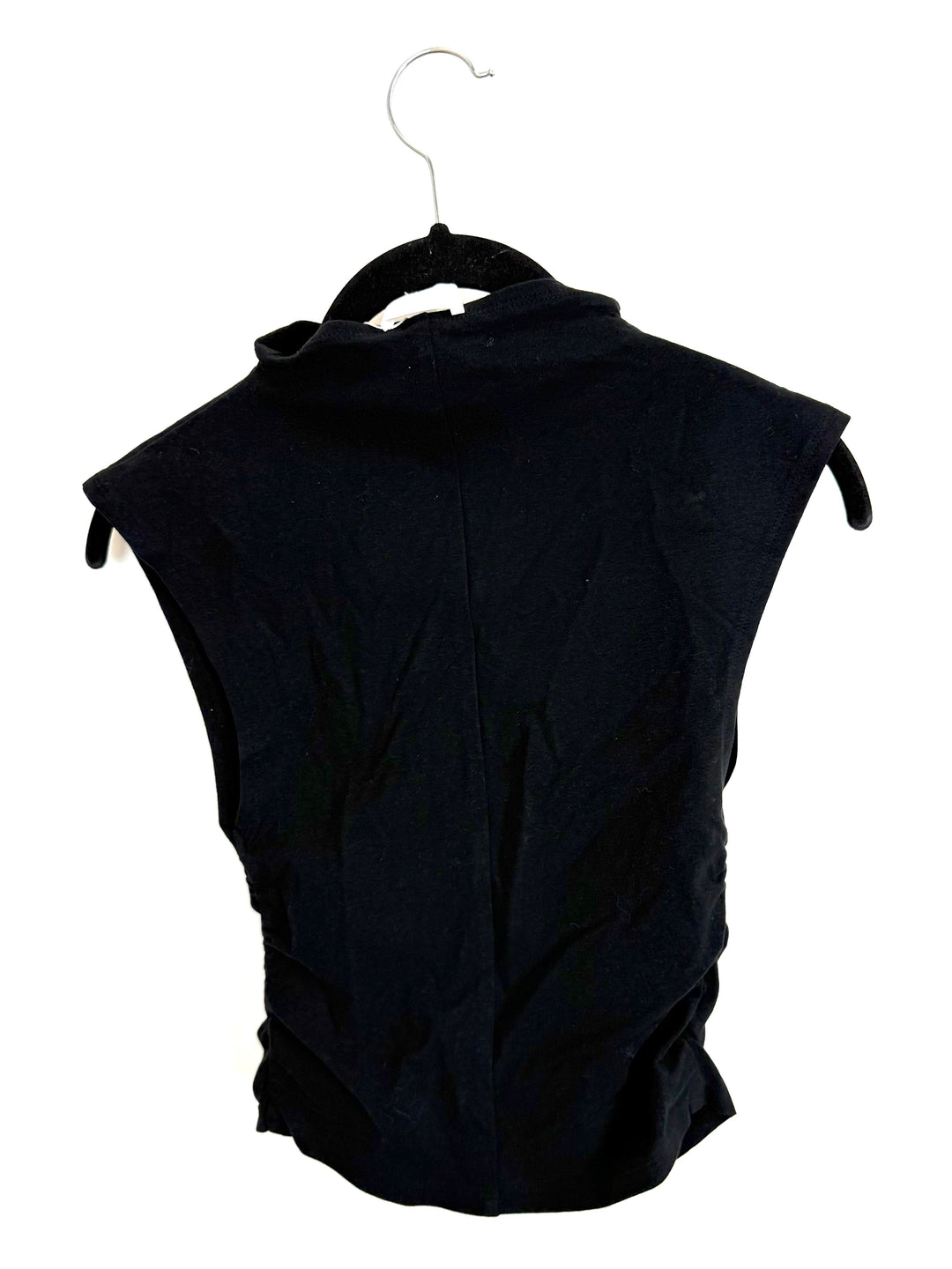 Black Mock Neck Top - Size 0/2