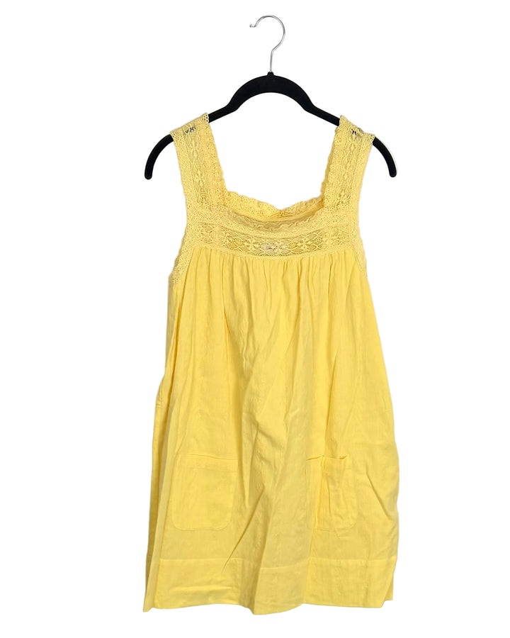 Sunflower Yellow Textured Dress - Size 0/2