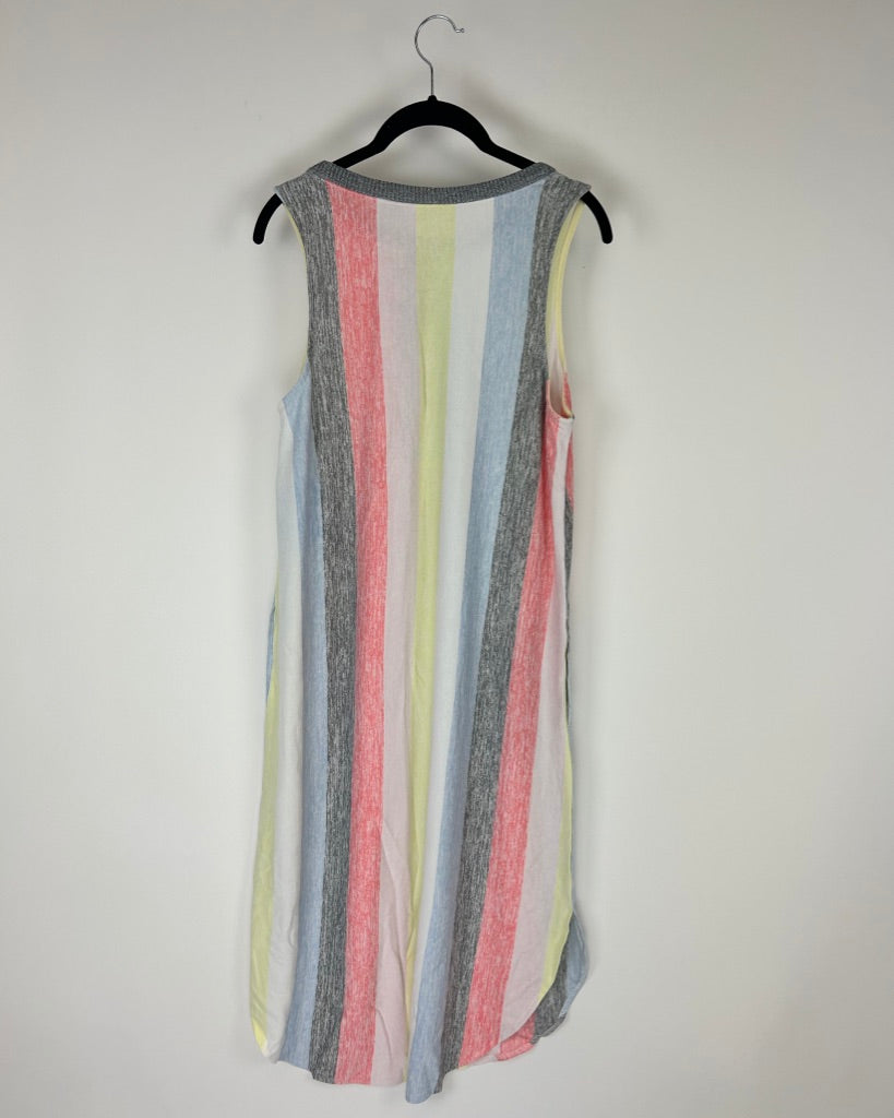 Multicolor Stripe Nightgown - Size 4/6