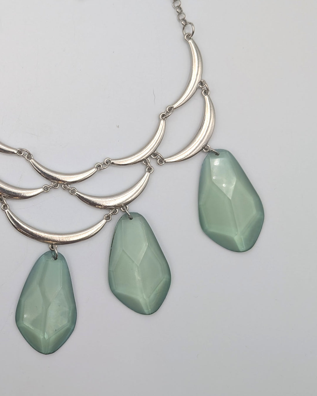 Green Gem Statement Necklace