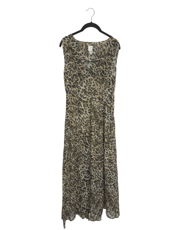 Leopard Print Dress - Size 6/8