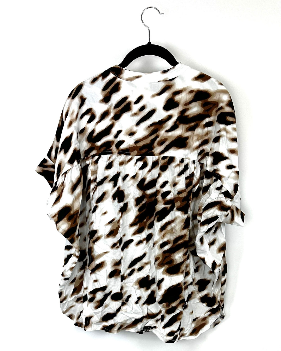 Leopard Print Pajama Set - Small