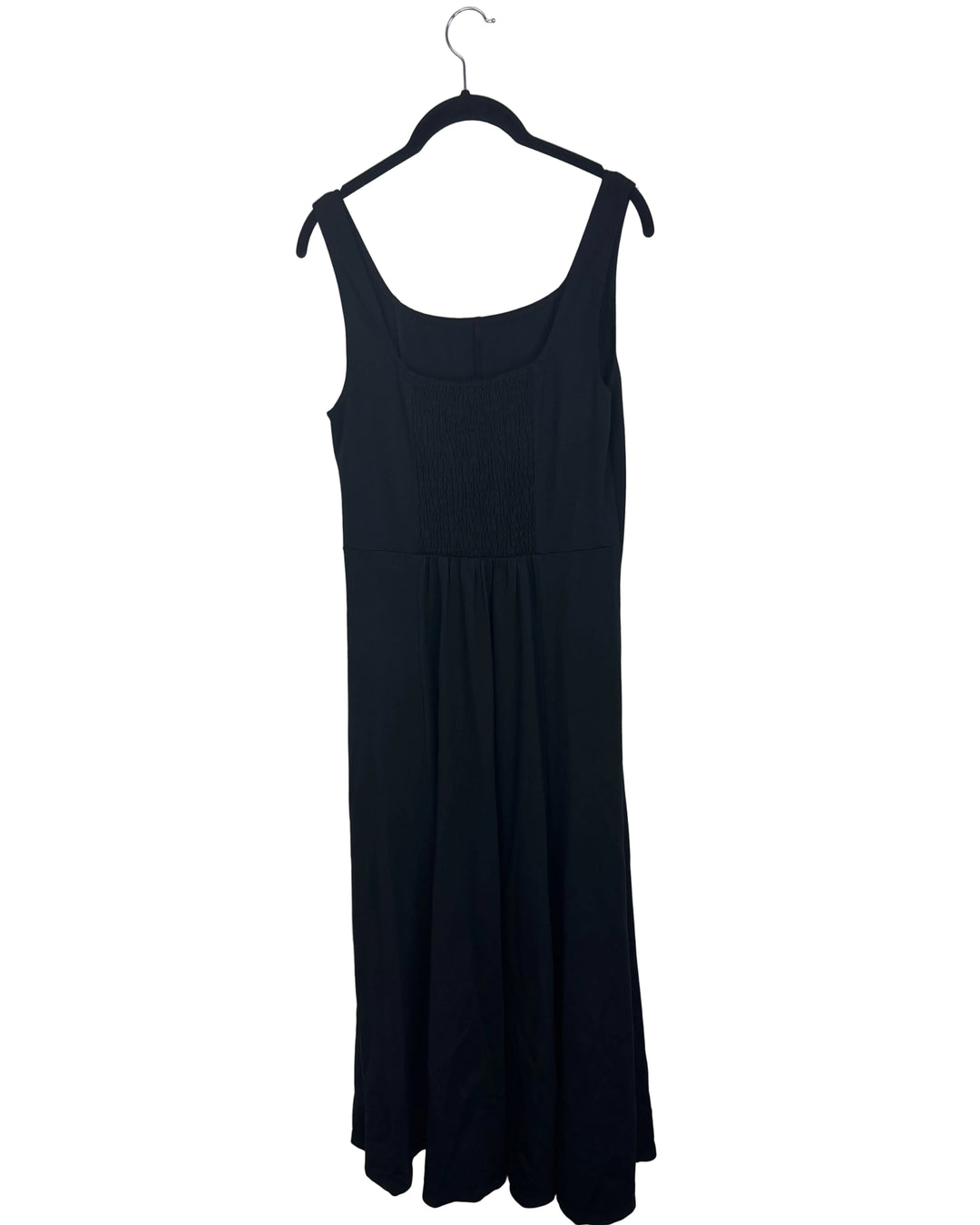 Broad Strap Black Dress - Size 8/10