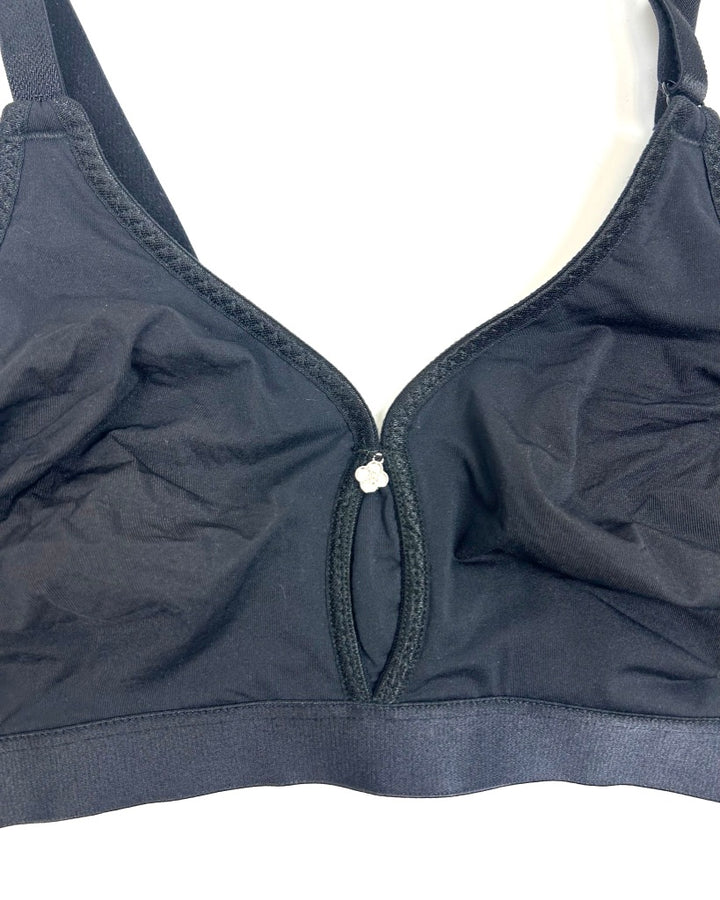 Black Unpadded Stretchy Bra - Size 38C