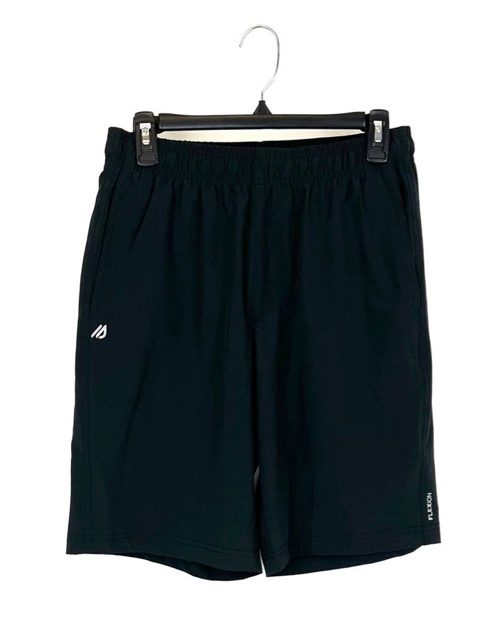 MENS Black Althleisure Shorts - Medium