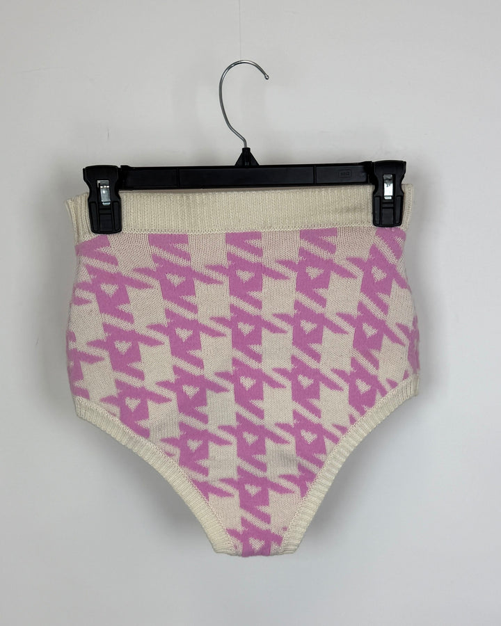 Sweater Briefs with Medal Flower - Size 2/4