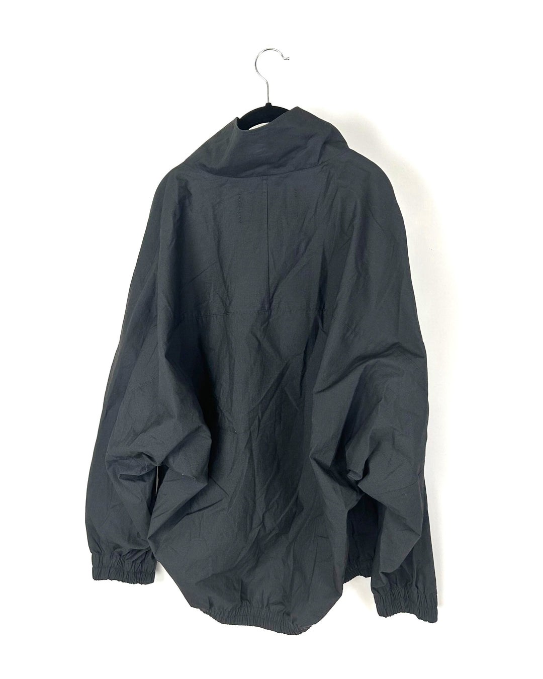 MENS Dark Gray Quarter Zip Pullover - Medium