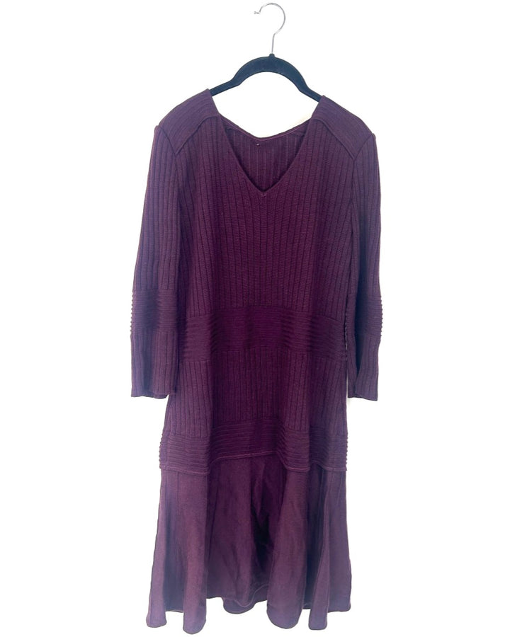 Purple Knit Dress - Size 8/10