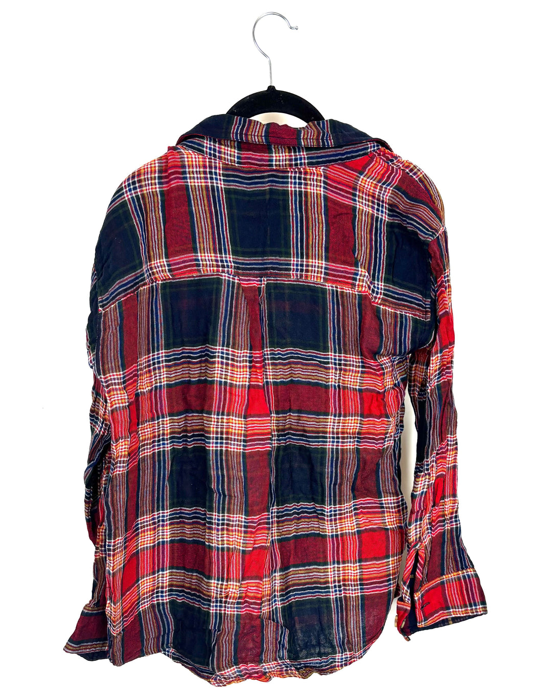 Red and Blue Flannel - Size 0/2