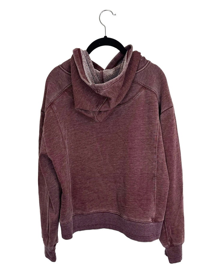 Purple Long Sleeved Hoodie - size 0/2 and 2/4