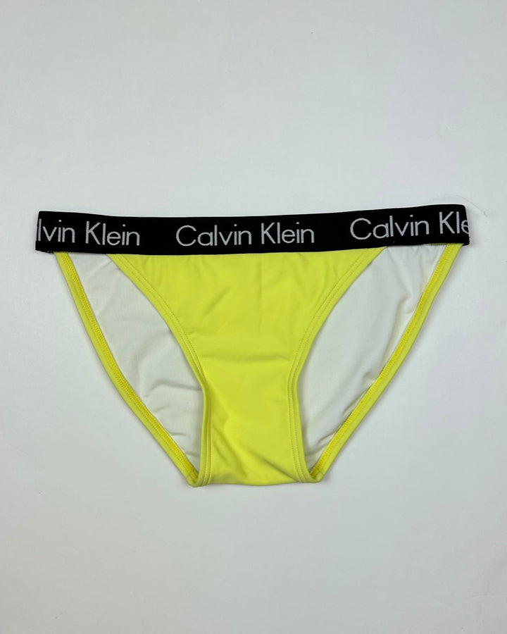 Bright Yellow Bikini Bottoms - Medium