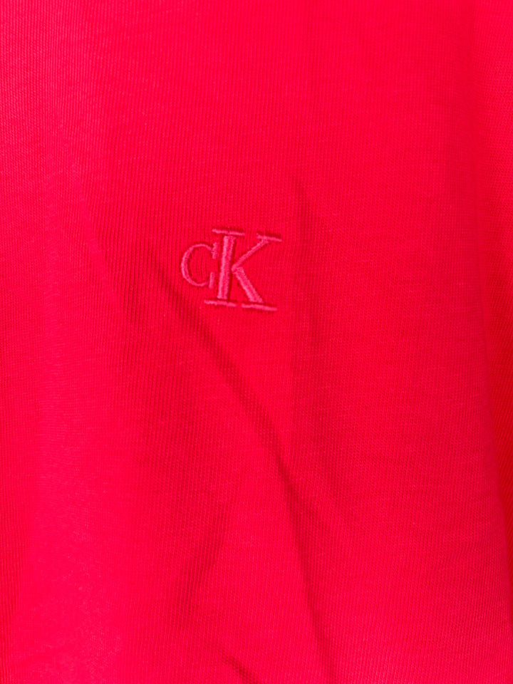 MENS Bright Salmon Pink T-Shirt - Medium