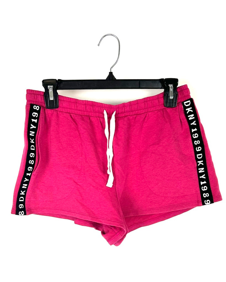 Pink Fleece Lined Shorts - Size 4/6