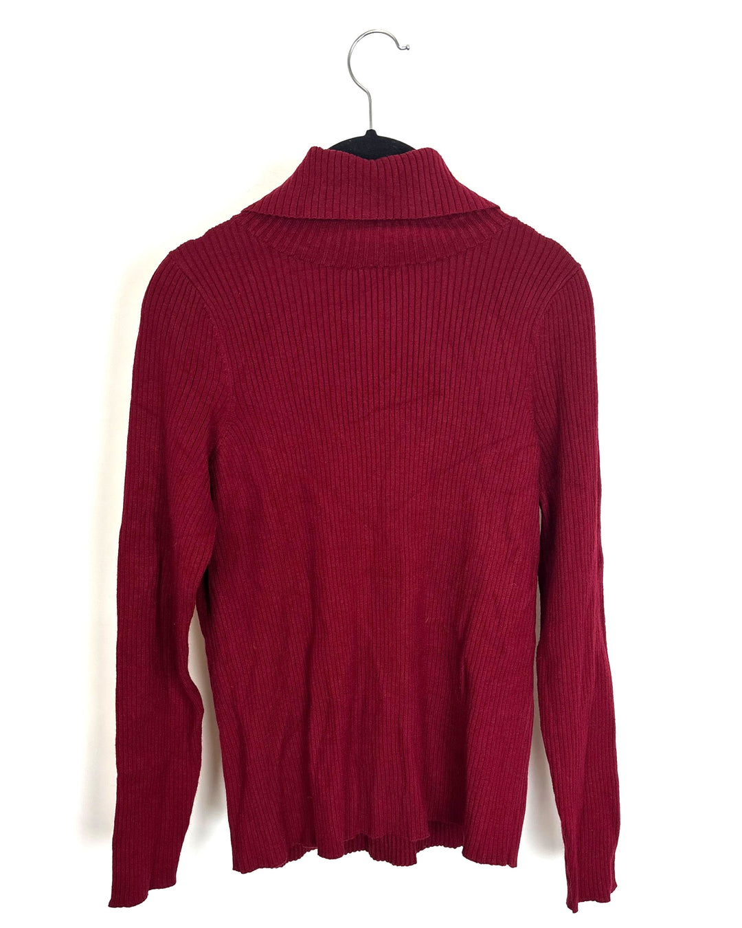 Red Long Sleeved Turtle Neck - Size 0/2 and 2/4