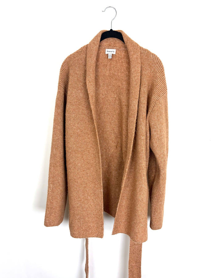 Orange Wrap Cardigan Sweater - Size 6/8
