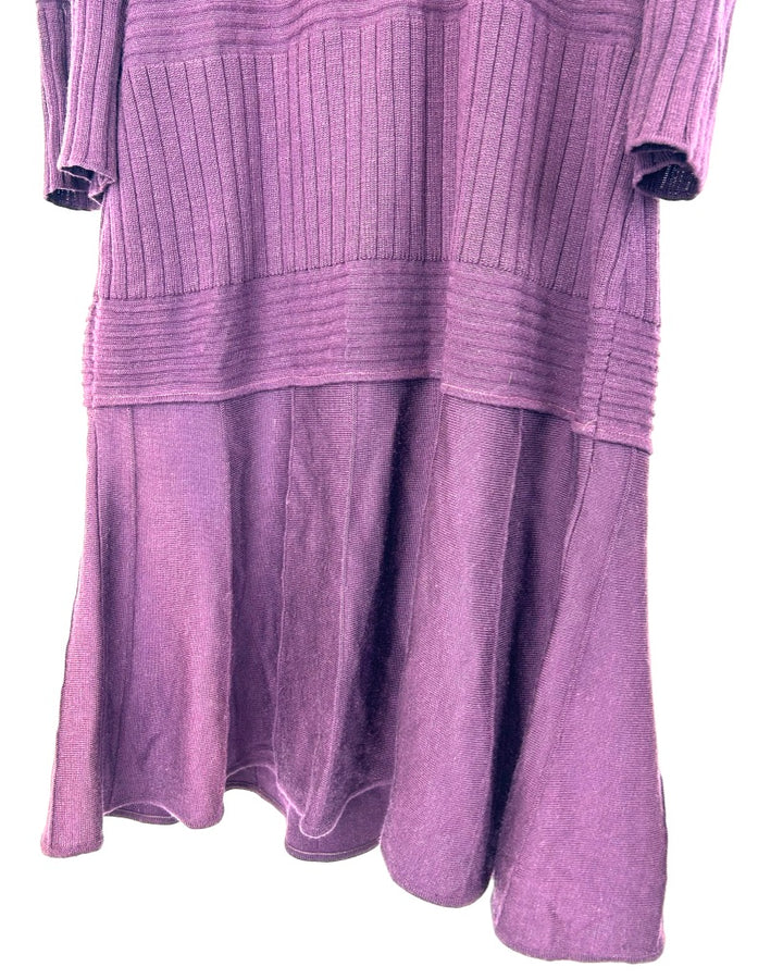 Purple Knit Dress - Size 8/10