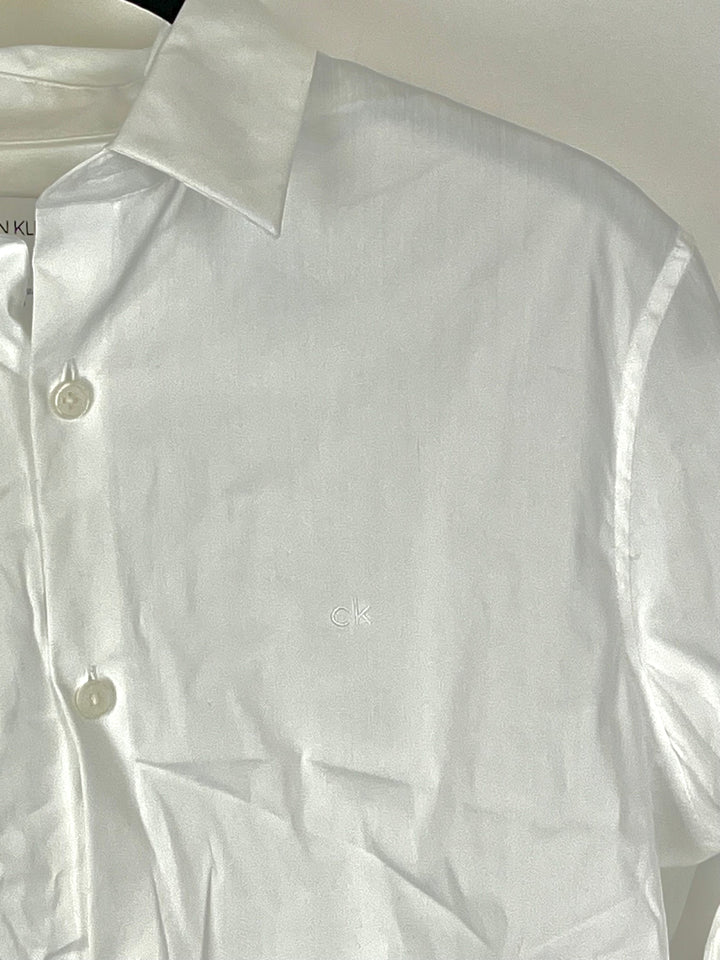 White Button Down Shirt - Extra Small