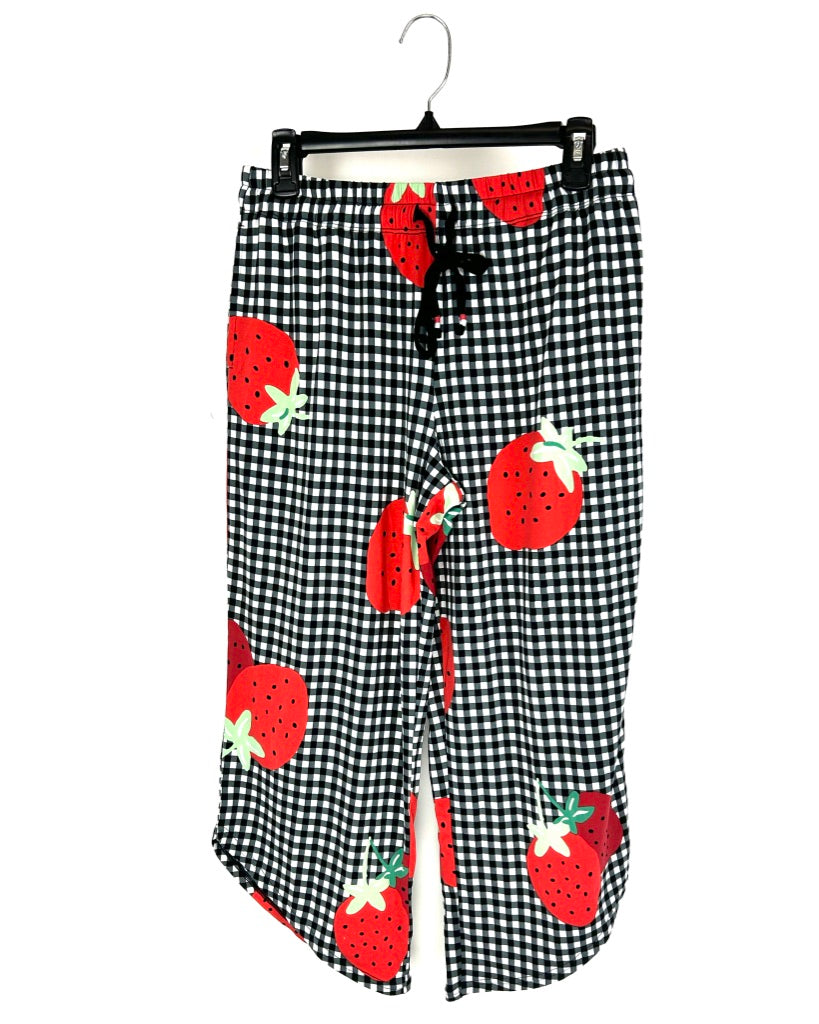 Strawberry Pajama Set - Size 6-8