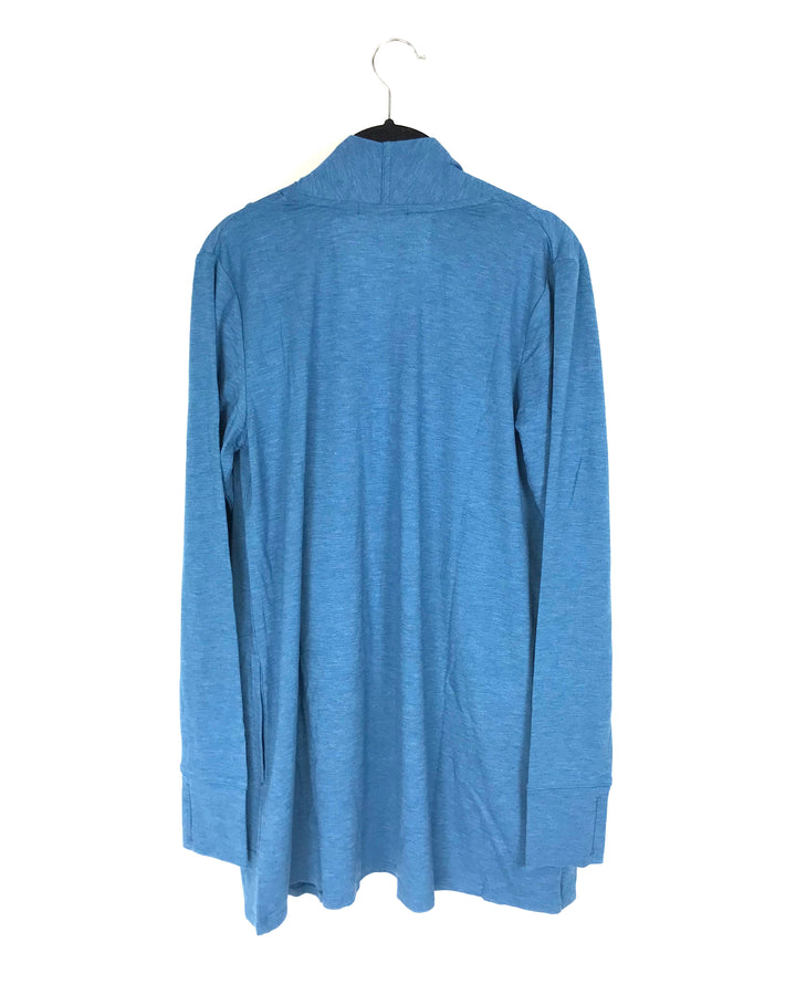 Long Sleeve Blue Top - Extra Small and Small