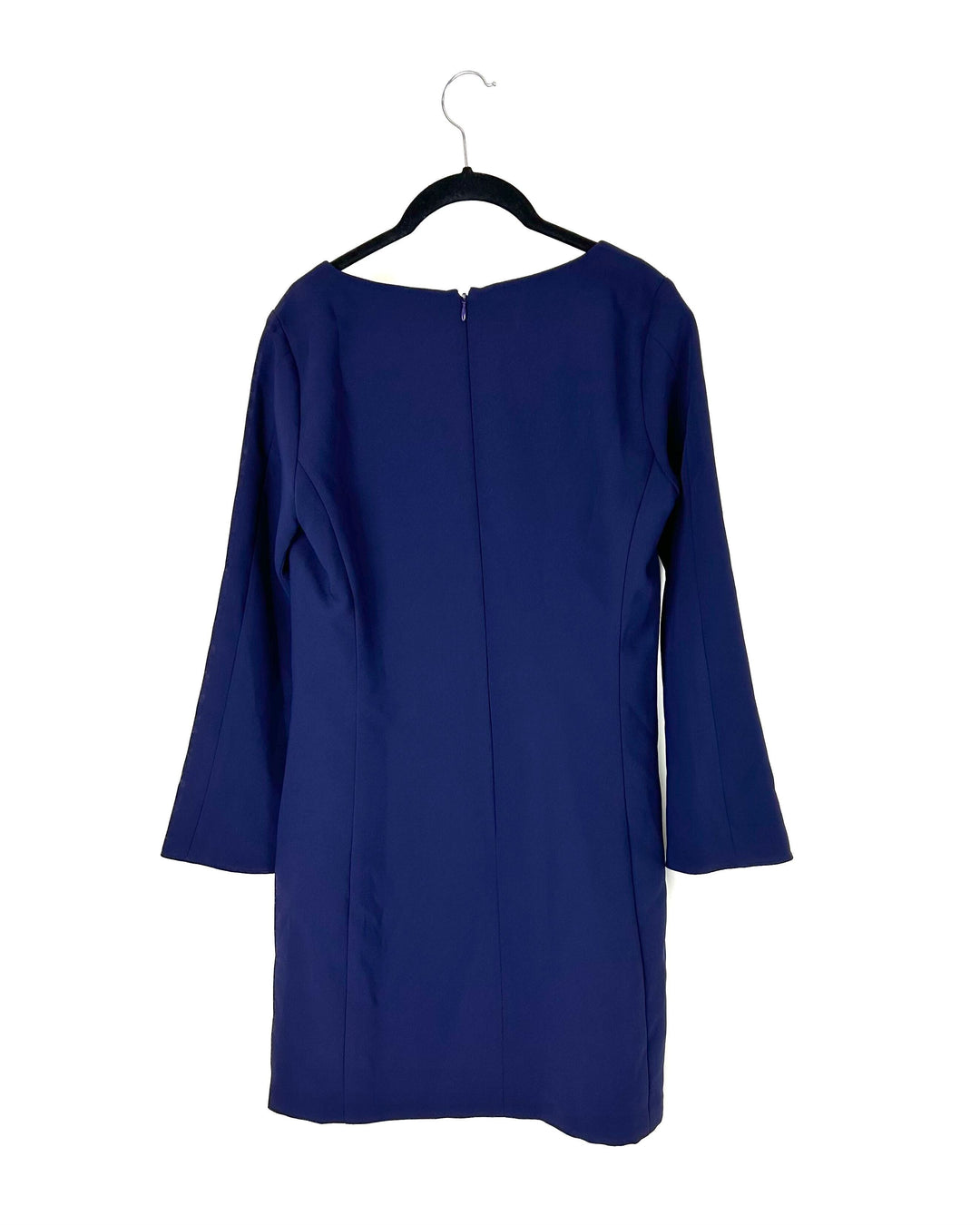 Navy Blue Long Sleeve Dress - Size 2/4