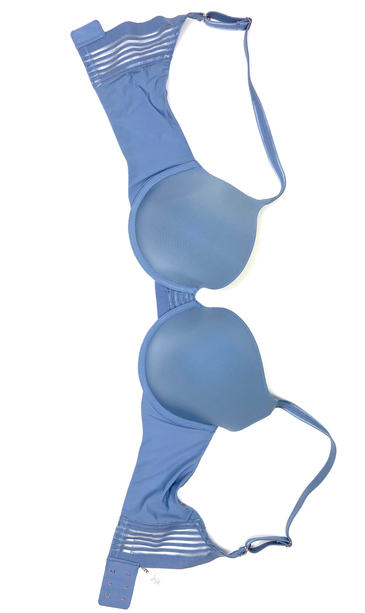 Dusty Blue Underwire Bra - 34D