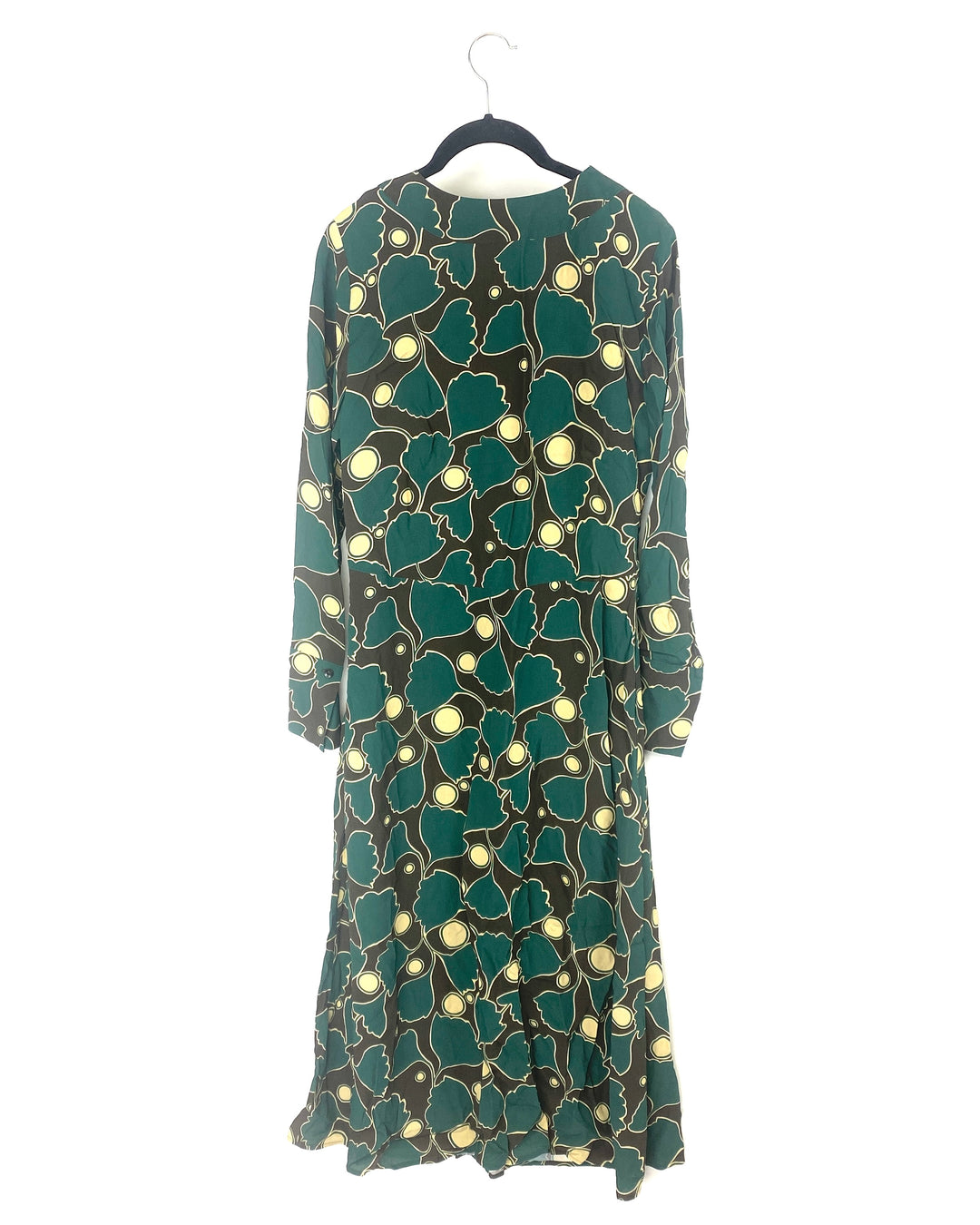 Green Abstract Dress - Size 2