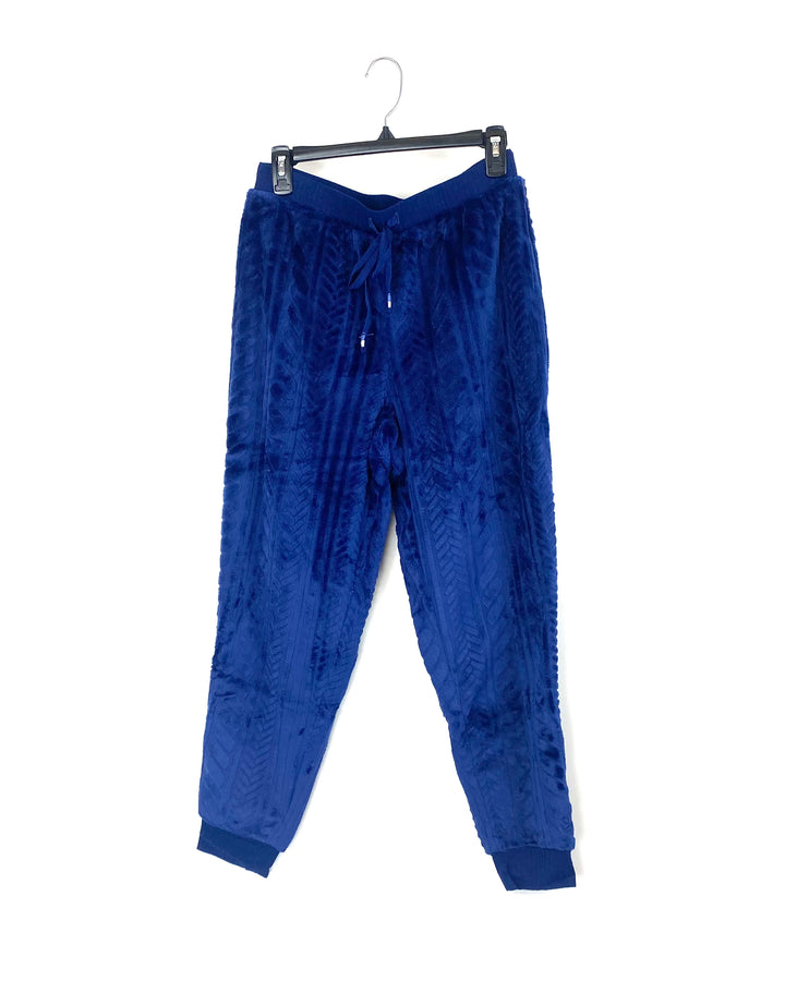 Navy Fleece Pants - Size 6/8