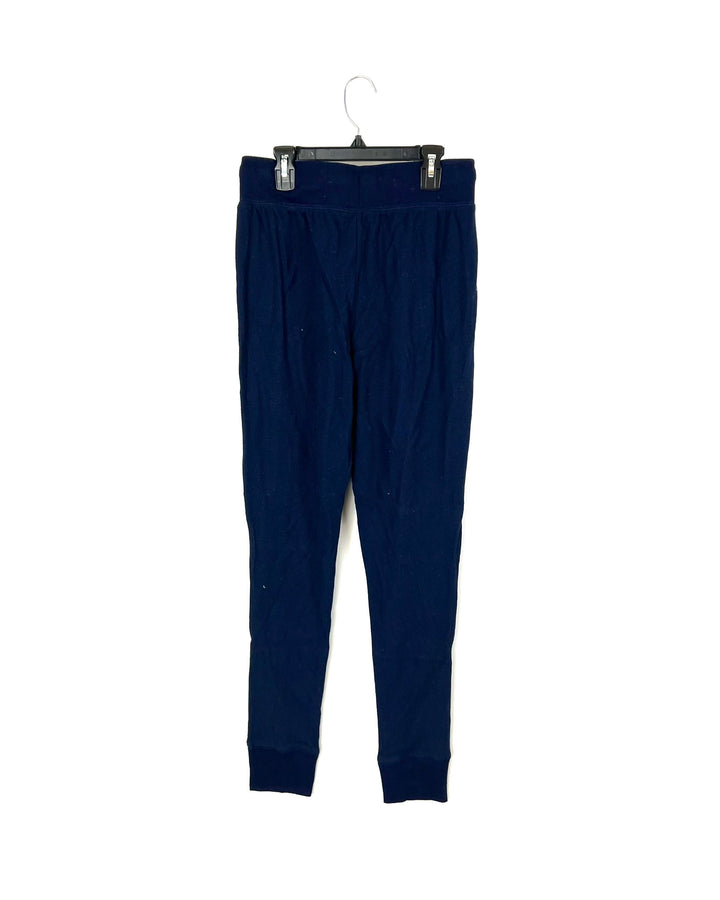 Navy Blue Sweatpants - Small