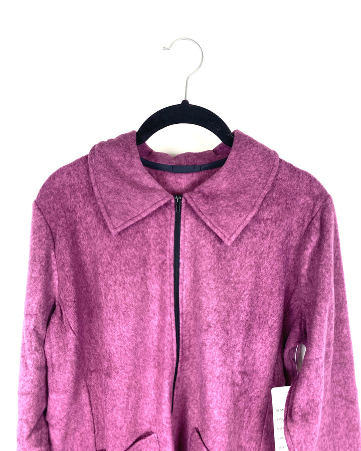 Heathered Purple Jacket - Small