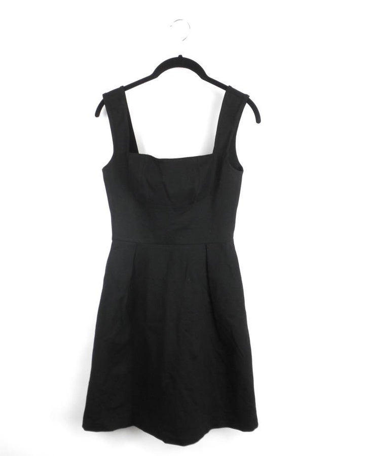 Amanda Uprichard Fit and Flare Black Dress - Small - The Fashion Foundation - {{ discount designer}}