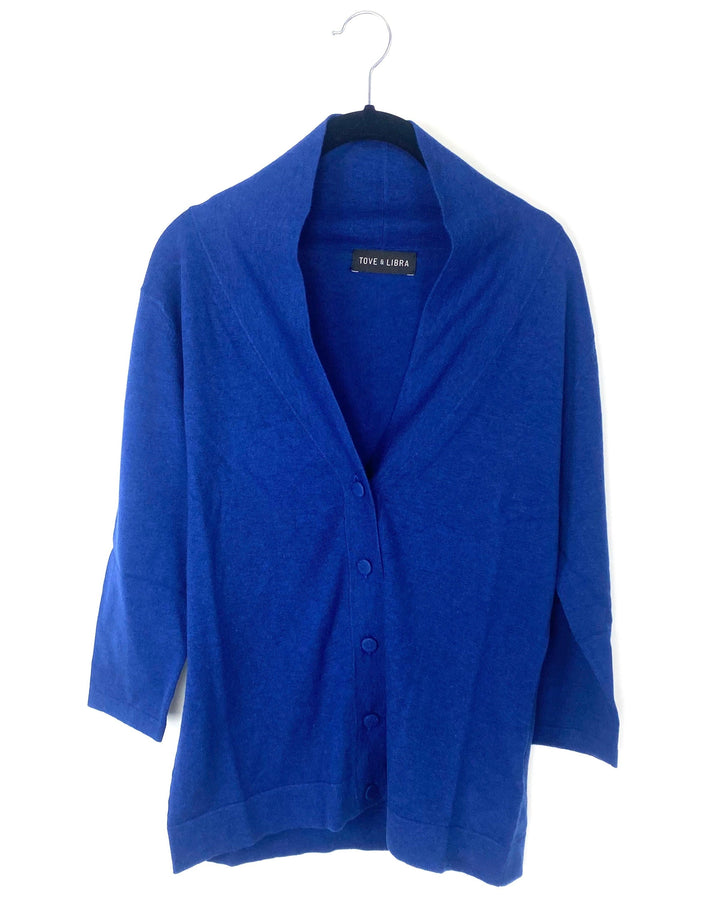 Navy Cardigan - Extra Small and Small