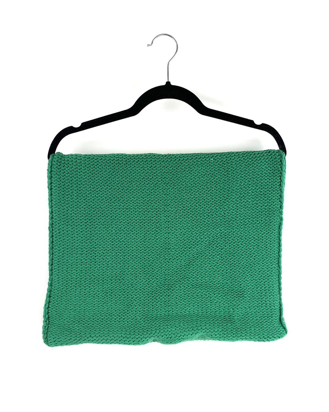 Green Knit Neck Warmer / Scarf