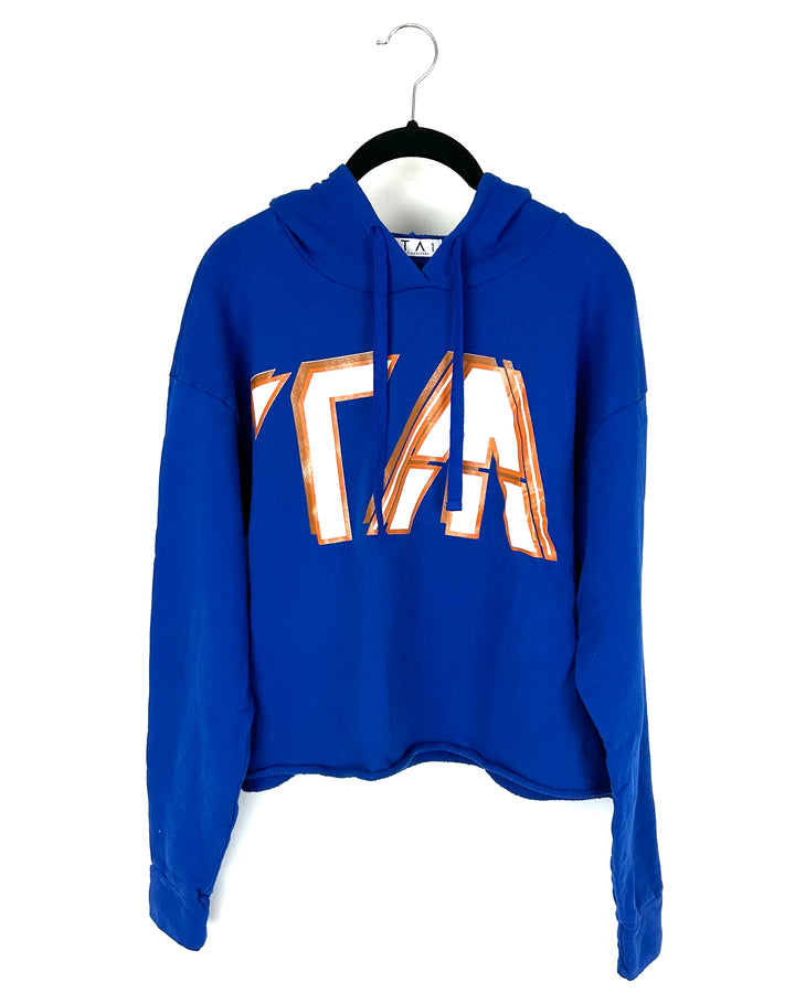 Dark Blue Hoodie - Extra Small, Small, And Medium